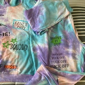 Brand new fashion nova jogging set size XL